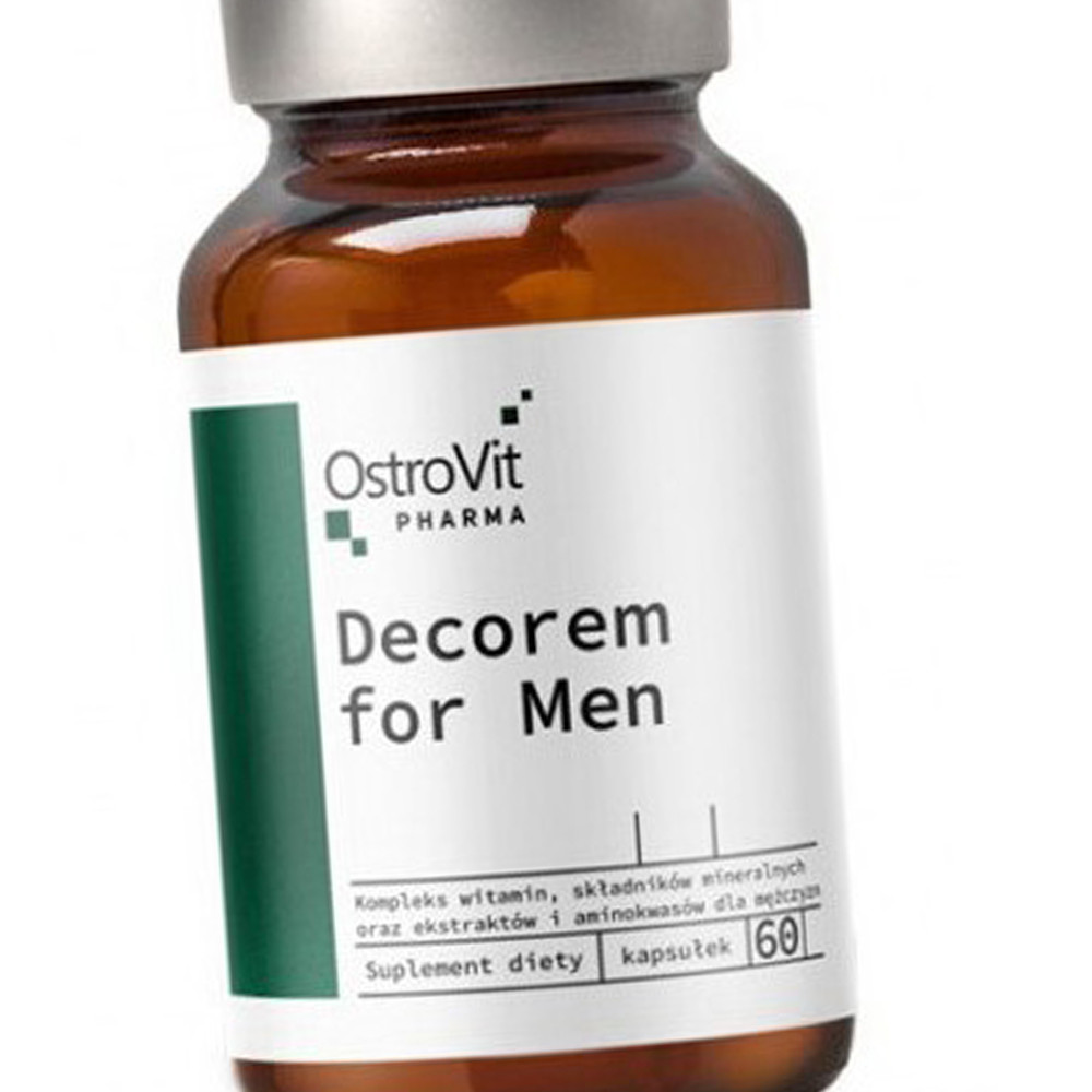 Вітаміни для чоловіків OstroVit Decorem for Men 60 капсул