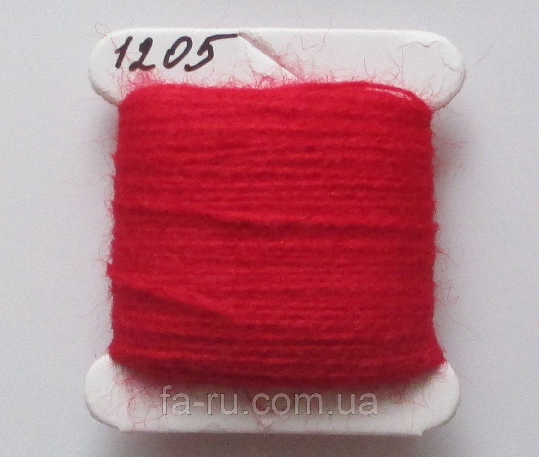 Акрил для вишивання: червоно-вишневий, фото 1