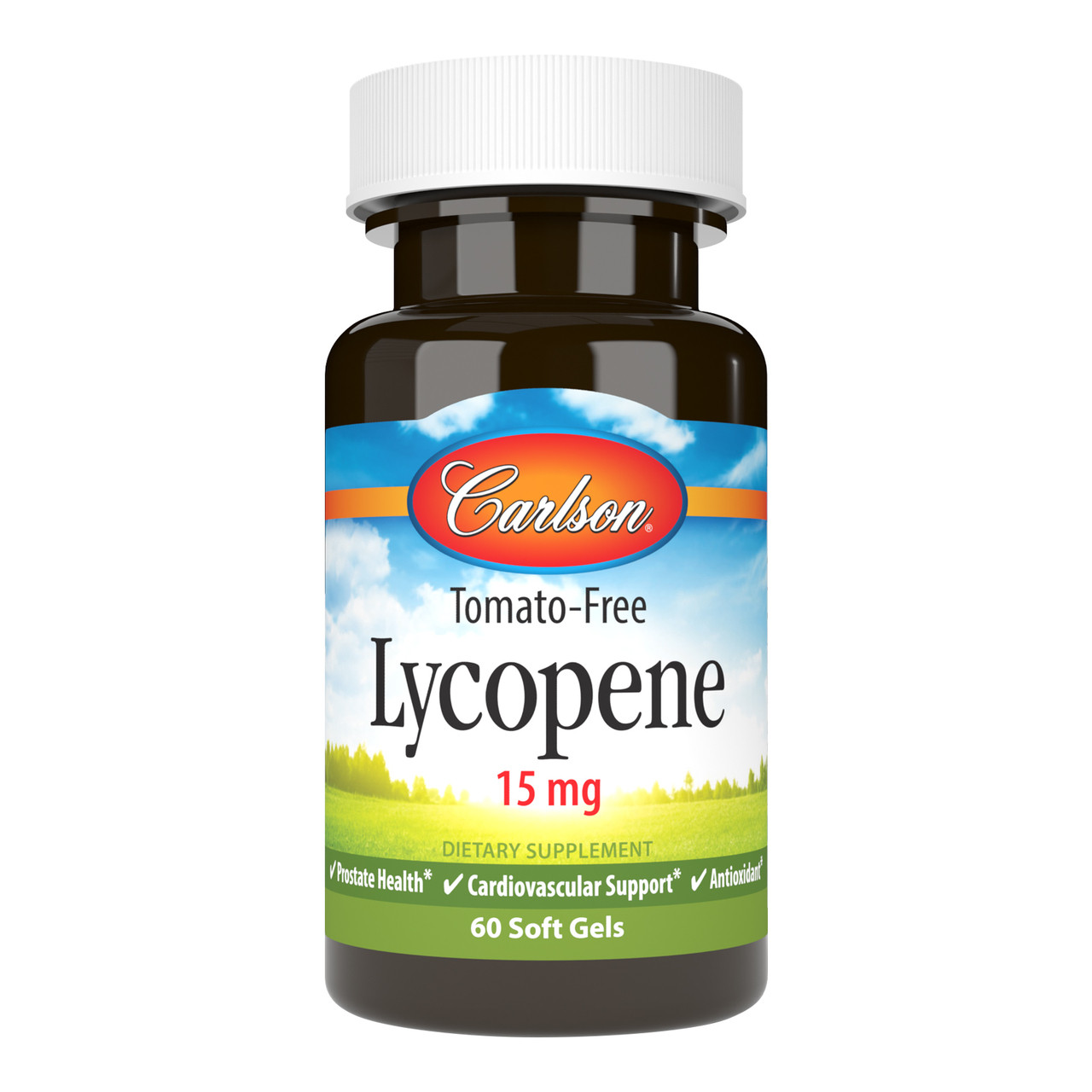 Лікопін Carlson Labs Lycopene 15 mg 60 капсул, фото 1
