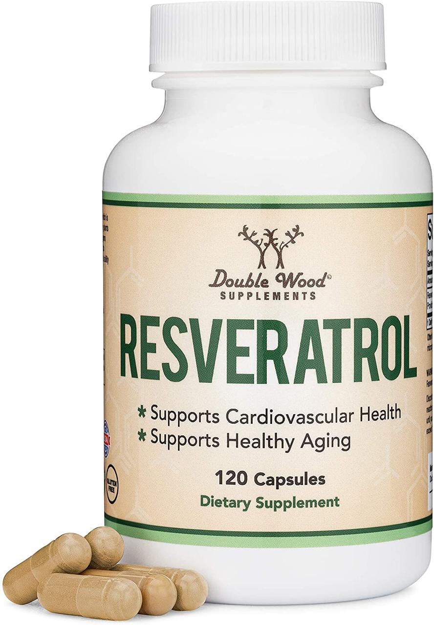 Double Wood Resveratrol / Ресвератрол 120 капс