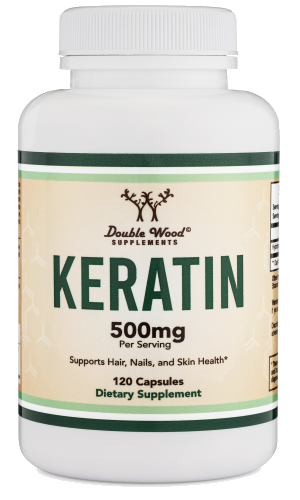 Double Wood Keratin / Кератин для волосся та нігтів 120 капсул
