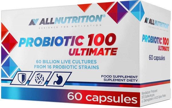 Пробіотики AllNutrition Probiotic 100 ultimate 60 капсул, фото 1