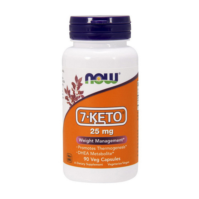Тестостероновый бустер NOW 7-KETO 25 mg (90 капс)