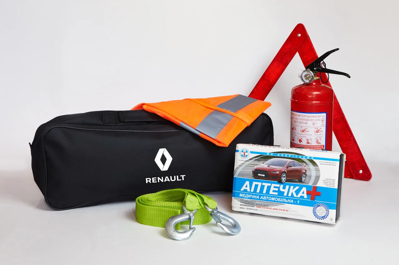 Набір автомобіліста для авто RENAULT авто набір технічної допомоги, фото 1