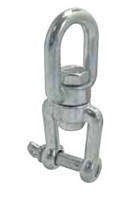 Вертлюг "кільце"-"вилка", арт. 8255410, нержавіюча сталь А4, 10мм