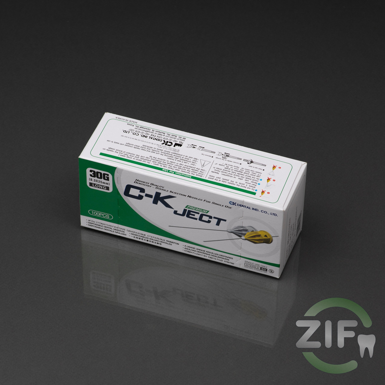 C-K JECT голки карпульні стоматологічні, американський стандарт. C-K DENTAL 03*25мм