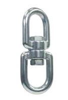 Вертлюг "кільце"-"кільце", арт. 8254416, нержавіюча сталь А4, 16мм