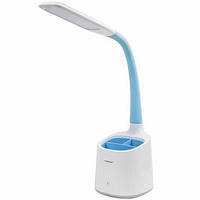 Лампа настільна Tiross TS1809 white/blue