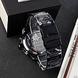 Чоловічі наручні годинники AMST 3022 Metall Black-Blue, фото 3