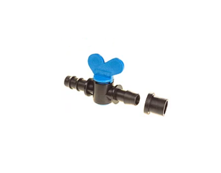 Кран стартовий з гумкою для садової трубки 16 IMK-08, фото 1