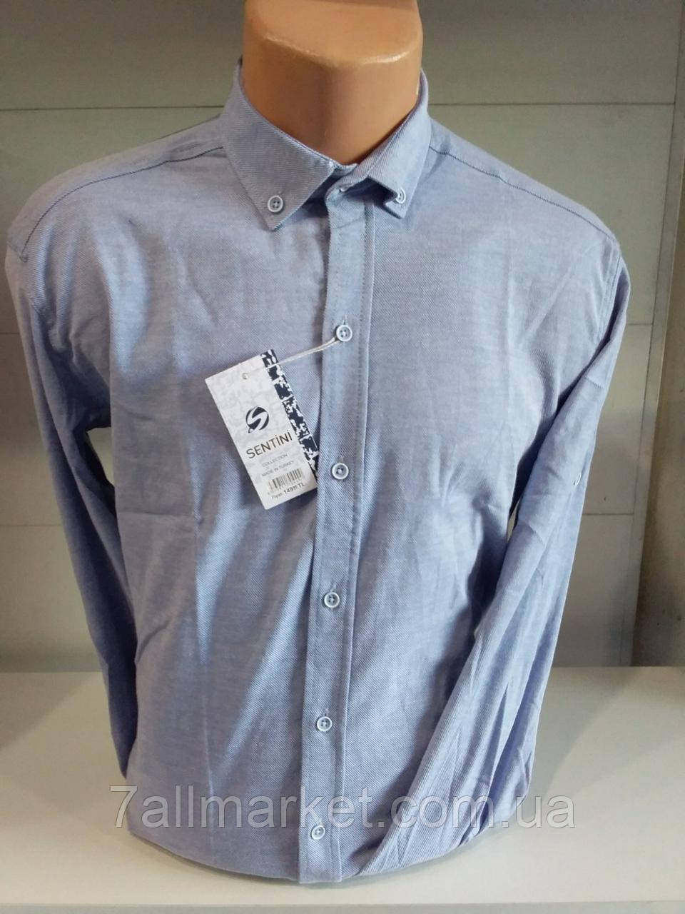 Рубашка мужская cтрейчевая, молодёжная, р-ры S-2XL (5цв) "ROLADA" недорого от прямого поставщика - фото 2 - id-p1494968775