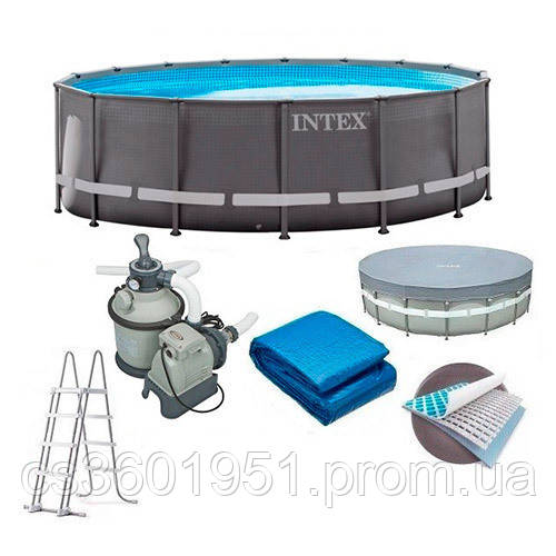 Каркасный бассейн Intex 457х87 см (28240)