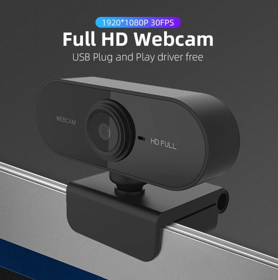 Веб-камера 1080p FullHD USB з мікрофоном для комп'ютера ПК, ноутбука. Web camera юсб usb веб-камера ZD5Q