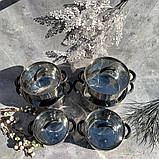 Набір каструль із неіржавкої сталі 12 предметів Edenberg EB-2414 Набір каструль із неіржавкої сталі, фото 3