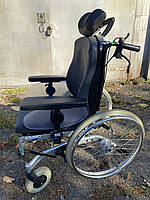 Многофункциональная инвалидная коляска Solero б\у из Европы ширина сидения 43 см без подножек
