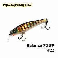 Воблер Megabite Balance 72SP 22