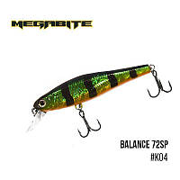 Воблер Megabite Balance 72SP K04