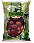 Оливки Чорні Великі з Кісточкою Vittoria Nero in Salamoia Olive 850 г Італія, фото 4