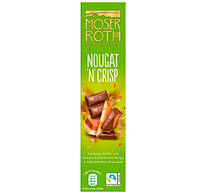 Шоколад Молочный с Нугой и Криспами Мозер Рот Moser Roth Nougat & Crisp 75 г Германия