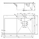 Кухонна мийка Fabiano TOP 79 Left (79x51) нержавіюча сталь 1.2мм, матова, (дозатор в комплекті), фото 2