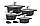 Набір каструль із мармуровим покриттям Edenberg EB-8143 з 8 предметів ( 1.3/1.3/2.3/4.5л), фото 4