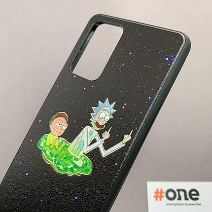 Чохол для Samsung Galaxy A52 з принтом Рік і Морті з малюнком Rick & Morty чохол на самсунг а52 чорний PUL, фото 3