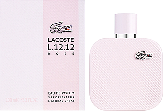 Жіноча парфумована вода Lacoste L.12.12 Rose Eau De Parfum 100 мл (Euro)