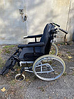 Широка інвалідна коляска Mesteca без підніжок ширина сидіння 48 см б/у без підніжок