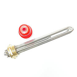 Блок тин 9,0 кВт 220 Вольт зовнішня різь-2,0" (59мм) для електрокотла (Туреччина)