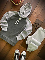 Спортивний костюм чоловічий сірий теплий