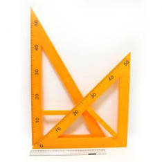 Набір трикутників для дошки No5965 "ГІГАНТ" (2 передом, запаковані окремо)
