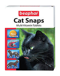 Вітаміни для котів Beaphar Cat Snaps (Біфар з таурином ба біотином) 75т.