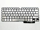 Клавіатура для ноутбука Asus UX31, UX31A, UX32A, UX32L, UX32LA, UX32LN, UX32V, UX32VD (RU Silver). Оригінал., фото 3