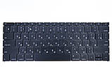 Клавіатура для ноутбука Apple A1534 Macbook Pro 12 Retina (2015, 2016) (RU BLACK, Горизонтальний Enter, з, фото 3