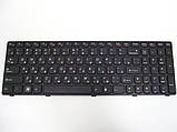Клавіатура для ноутбука Lenovo IdeaPad Z580, G580, G585, Z580A, Z585 ( RU Black, Чорна рамка) . OEM, фото 4