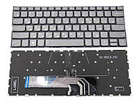 Клавиатура для Lenovo YOGA 530-14, 530-14ARR, 530-14IKB, FLEX6-14, Air 14IKBR (RU Gray с подсветкой)