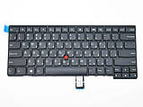 Клавіатура для Lenovo ThinkPad L440, L450, L460, T431S, T440, T440P, T440S, T450, T450S, T460 ( RU BLACK )., фото 3