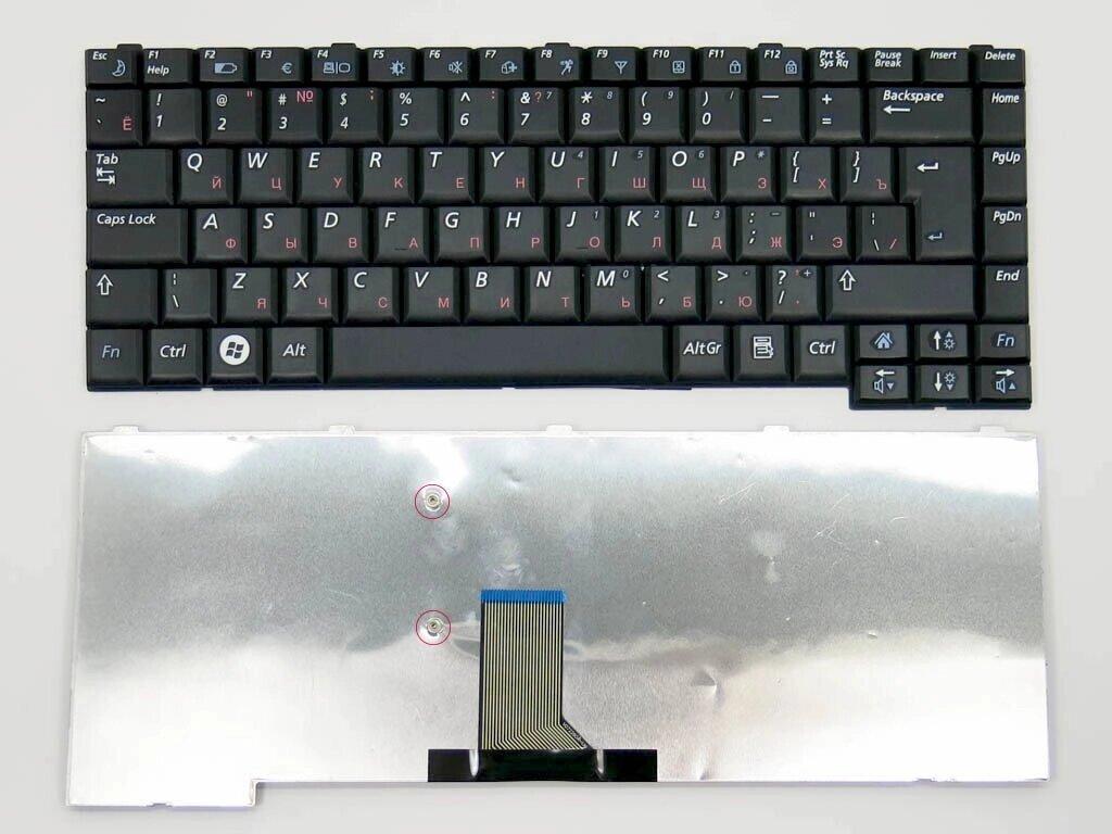 Клавіатура для ноутбука Samsung NP R60, R58, R40, R70, R503, R505, R508, R509, R510, R560, P500, P510, P560 (