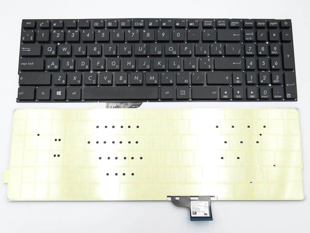 Клавіатура для ASUS UX510, UX510UW, UX510UWK, UX510U, UX510UX, UX510UXK ( RU Black без рамки).