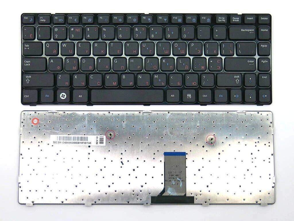 Клавіатура для ноутбука Samsung NP R470 R478 R480 ( RU black з рамкою). Оригінальна клавіатура
