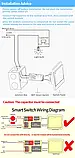 Wifi реле SONOFF SA-018 WIF вимикач без нуля в підрізувач EWeLink аналог Sonoff mini, реле розумний будинок, фото 4