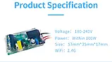 Wifi реле SONOFF SA-018 WIF вимикач без нуля в підрізувач EWeLink аналог Sonoff mini, реле розумний будинок, фото 3