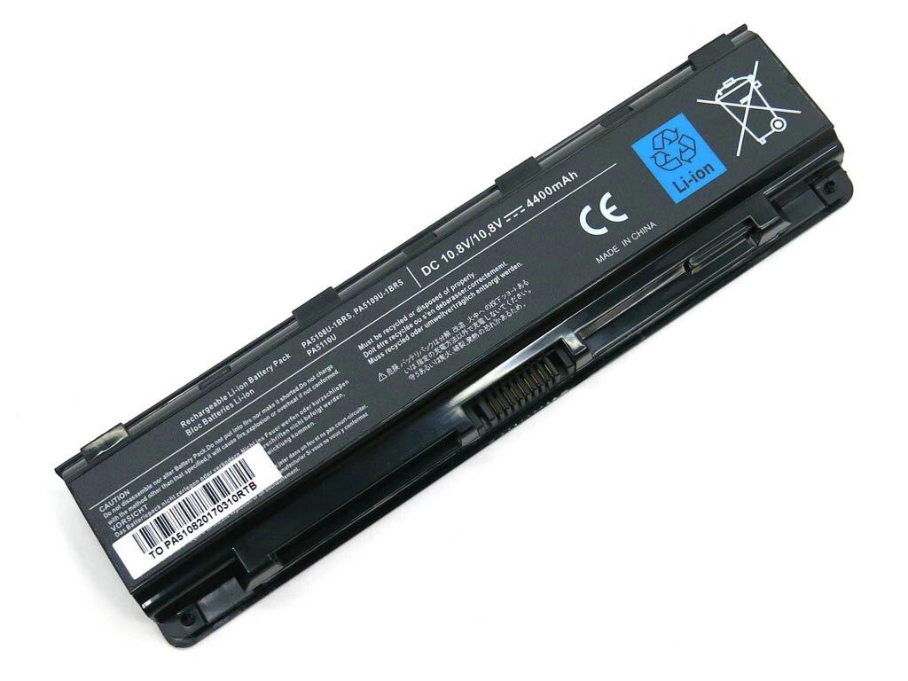 Батарея PA5108U для Toshiba Satellite C50, C50D, C50t, C55, C75, C805, C840 (PA5109U) (10.8V 4400mAh 47.5Wh).