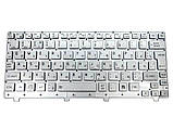 Клавіатура для ноутбука Toshiba Satellite NB200, NB205, NB250, NB255, NB305 ( UA Silver без рамки )., фото 4