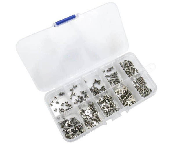 Набор винтов для сборки ноутбука. (10 видов по 20шт, 200шт) Винты ...