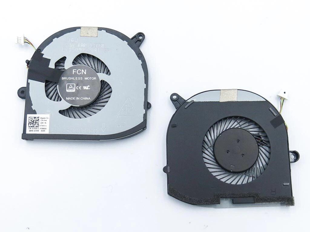 Вентилятор (кулер) для DEL XPS 15 9570 Precision 5530 M5530 (0TK9J1) для VGA, фото 1