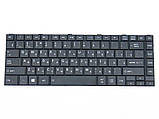 Клавіатура для ноутбука Toshiba Satellite C805, C840, C840D, C845, C845D ( RU Black ). Оригінальна, фото 3