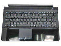 Клавиатура для Samsung RC510, RC520, BA75-03029C (Black комплект с верхней крышкой, динамиками и тачпадом)