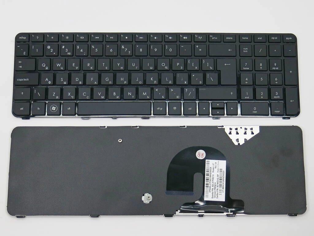 Клавіатура для HP DV7-4000, DV7-4100, DV7-4200, DV7-4300 ( RU Black з рамкою ).