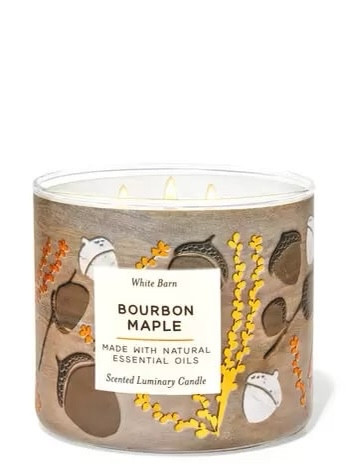 Bourbon Maple ароматична свічка оригінал від Bath and Body Works